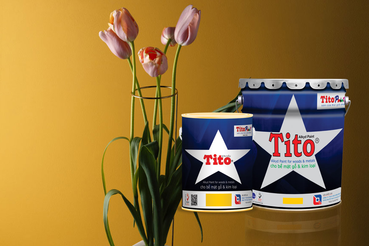 TITO ALKYD - Sơn Dầu Cho Bề Mặt Gỗ & Kim Loại